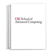 USC Trojans School of Advanced Computing Spiral Notebook